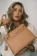 Kelly 28 Sellier Naturel Courchevel Gold Plated [A] Stamp - Image 2