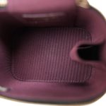 21S Black Caviar Quilted Mini Clutch With Chain Light Gold Hardware - Image 6