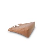 Caramel Calfskin Quilted 31 Small Shopping Bag Light Gold Hardware - Image 15