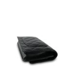 Black Caviar Quilted Wallet on Chain (WOC) Gold Hardware - Image 8