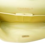 Yellow Caviar Quilted Classic Flap Medium Light Gold Hardware - Image 12