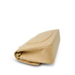 Beige Lambskin Quilted Classic Flap Medium GHW - Image 5