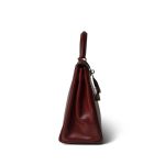 Vintage Kelly 28 Rouge H Box Calfskin Gold Plated (W) Stamp - Image 7