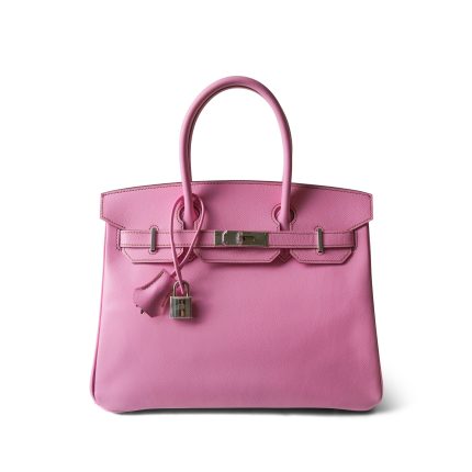 Birkin 30 Unopink Epsom Palladium Plated [N] Stamp