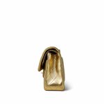 Gold Lambskin Quilted Classic Flap Small Aged Gold Hardware - Image 3