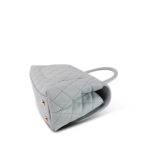 24P Grey Caviar Quilted Small Coco Handle LGHW - Image 7