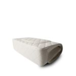 Ivory Caviar Quilted Classic Flap Medium Light Gold Hardware - Image 7