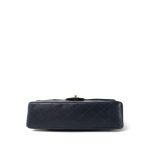 Navy Lambskin Quilted Classic Flap Medium GHW - Image 9