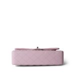 21S Light Pink Caviar Quilted Medium Classic Flap Light Gold Hardware - Image 3