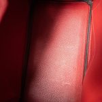 Birkin 25 Rouge Grenat Togo Palladium Plated D Stamp - Image 13
