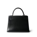 Kelly Sellier 28 Black Box Calfskin Gold Plated (H) Stamp - Image 17