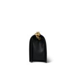 Black Caviar Quilted Boy Bag Old Medium Aged Gold Hardware - Image 2