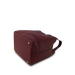 Picotin Lock 18 Rouge H Taurillon Clemence Gold Plated B Stamp - Image 11