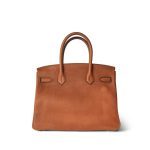 Birkin 30 Cuivre Taurillon Saddle Palladium Plated Z Stamp - Image 8