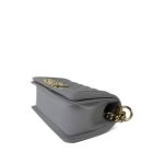 Grey Caviar Quilted Boy Bag Small LGHW - Image 5