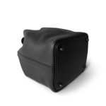 Picotin Lock 18 Noir Monochrome Taurillon Clemence Z Stamp - Image 8