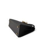 Kelly Sellier 25 Black Epsom Gold Plated Y Stamp - Image 16