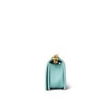 Tiffany Blue Caviar Quilted Boy Bag Small Aged Gold Hardware - Image 3