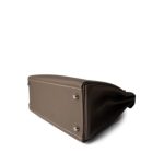 Kelly 28 Retourne Etoupe Clemence Palladium Plated Z Stamp - Image 6