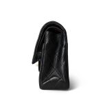 Vintage Black Lambskin Quilted Medium Classic Flap GHW - Image 7