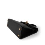 Mini Kelly Sellier Black Veau Epsom Gold Plated Hardware D Stamp - Image 6