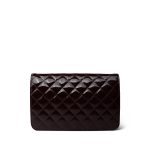 Golden Class Burgundy Quilted Patent Wallet On Chain LGHW - Image 4