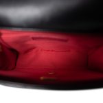 Black Calfskin Braided My Own Frame Flap Bag Aged GHW - Image 13