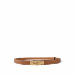 Kelly Belt Biscuit Epsom Gold Plated B Stamp - Image 8