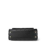 24A Black Caviar Quilted Small Coco Handle Light Gold Hardware - Image 9