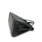 Birkin 25 Black Epsom Gold Plated R Square Stamp - Image 13
