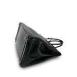 Birkin 35 Noir Gulliver Gold Plated [B] Stamp - Image 8
