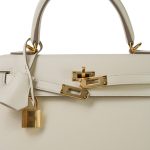 Kelly 25 Craie Epsom Gold Plated D Stamp - Image 7
