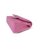 21P Pink Caviar Quilted Classic Flap Small Light Gold Hardware - Image 4