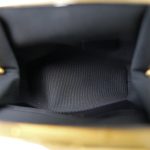 24A Black Sequin Tweed Lambskin Bow Clutch With Chain Aged Gold Hardware - Image 7