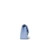 21C Sky Blue Lambskin Quilted Classic Flap Small Light Gold Hardware - Image 5