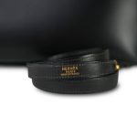 Kelly Sellier 28 Black Box Calfskin Gold Plated X Circle Stamp - Image 4