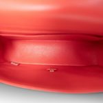 21P Red Lambskin Quilted Mini Rectangular Single Flap - Image 10