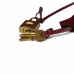 Kelly 28 Rouge H Box Calfskin Gold Plated Z Circle Stamp - Image 3
