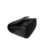 Black Caviar Quilted Small Classic Flap SHW - Image 5