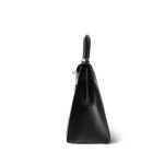 SOLD Kelly Sellier 28 Black Box Calfskin Palladium Plated [G] Stamp - Image 10
