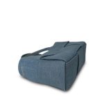 Bottega Veneta Blue Denim Intrecciato Mini Arco Tote - Image 9
