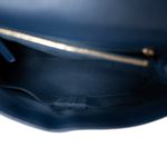 Navy Caviar Quilted Coco Handle Large Aged Gold Hardware - Image 8