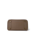 Birkin 25 Etoupe Togo Gold Plated D Stamp - Image 13
