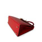 Kelly Sellier 25 Rouge Casaque Epsom Gold Plated T Stamp - Image 13
