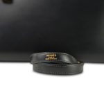 Kelly 32 Black Box Calfskin Gold Plated U Circle Stamp - Image 4