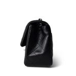 Black Caviar Quilted Mini Square Flap SHW - Image 3
