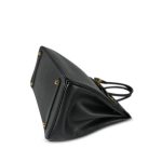 Birkin 35 Black Ardennes Gold Plated [A] Stamp - Image 13