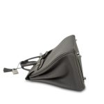 Birkin 25 Gris Meyer Togo Palladium Plated W Stamp - Image 16