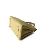 Birkin 25 Jaune Poussin Togo Palladium Plated Z Stamp - Image 16