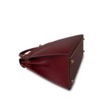Kelly 28 Rouge H Chamonix White Stitching Gold Plated E Square Stamp - Image 18